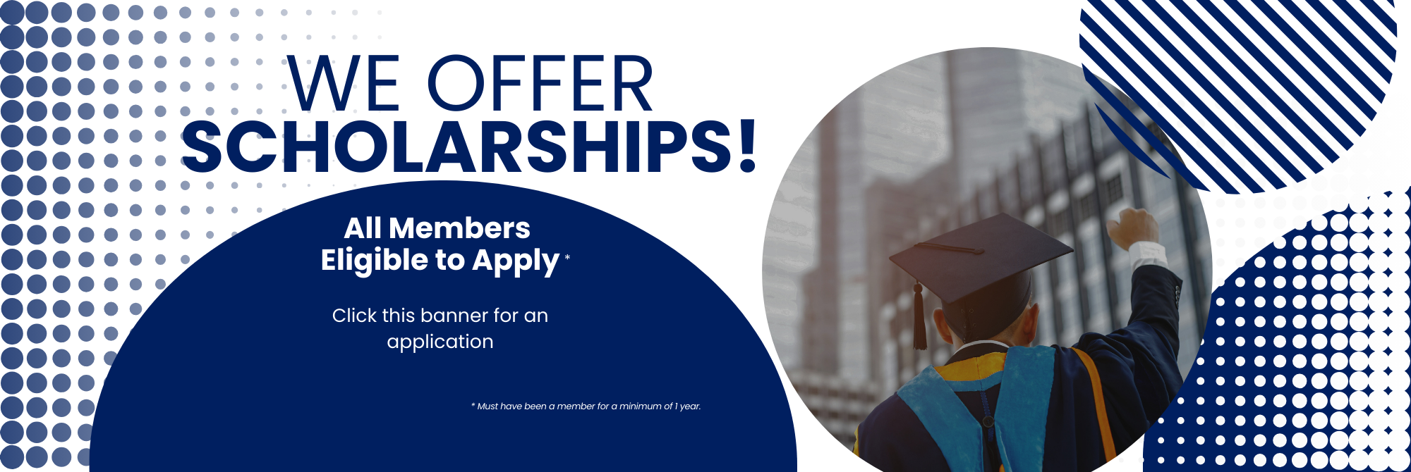 M-O FCU scholarship banner